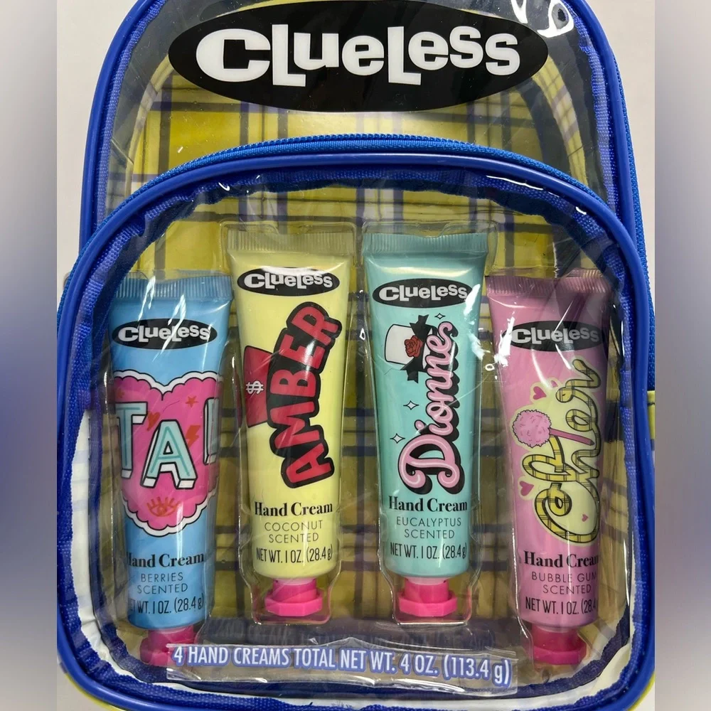 Clueless Clear Small Back Pack Hand Cream Set Taste Beauty